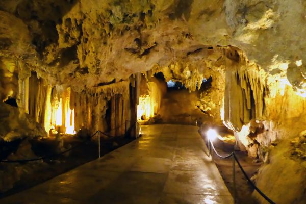 Exploring Nerja Caves